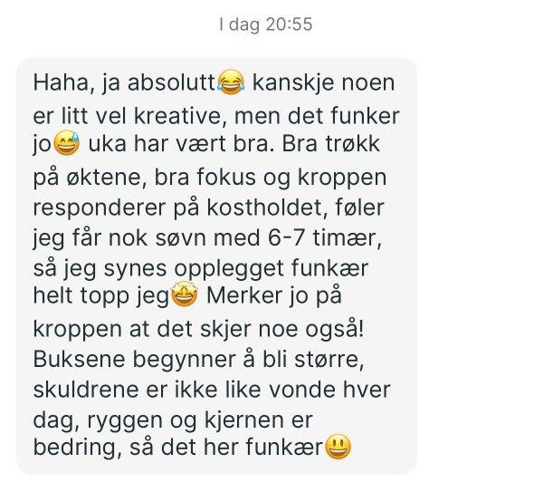 Kundeanmeldelse 5 av Moentum Coaching